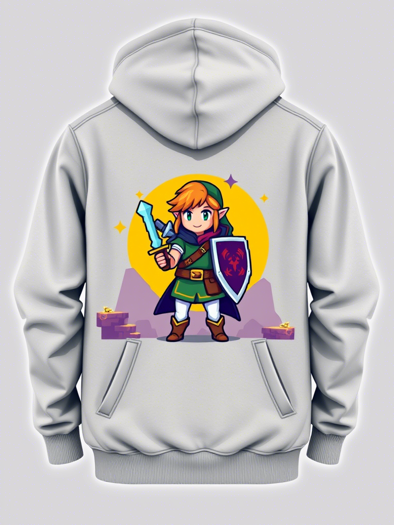 Pixel Art Hero Sweatshirt